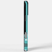 Artdeco Flowers in Retrostijl Case-Mate iPhone Case (Achterkant / Rechts)