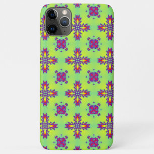 Artdeco Flowers in Retrostijl iPhone 11 Pro Max Hoesje