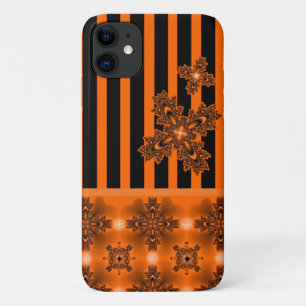 Artdeco Flowers in Retrostijl iPhone 11 Hoesje