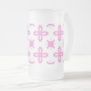 Artdeco Flowers in Retrostijl Matglas Bierpul