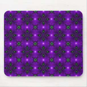 Artdeco Flowers in Retrostijl Muismat