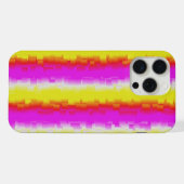 Artdeco rose Jaune Artdeco Arc-en-ciel rayures (Verso Horizontal)