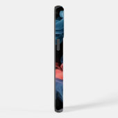 Arte en Fumée Rouge Gras - Boîtier téléphonique (Côté droit)