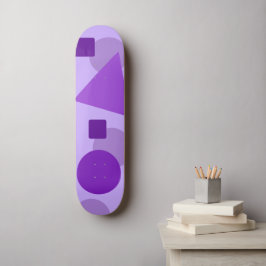Arte Geométrico Skateboard