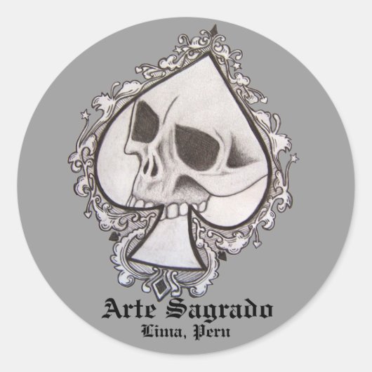 Arte Sagrado, sticker (Devant)