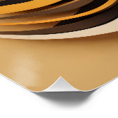 Arte Solar Abstracto Energía Natural Perfect Poster (Hoek)