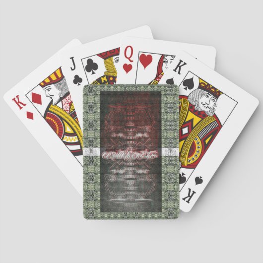 artefactendek 5 pokerkaarten (Achterkant)