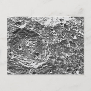 Artemis 1 Moon Mission Lunar Afbeelding Briefkaart