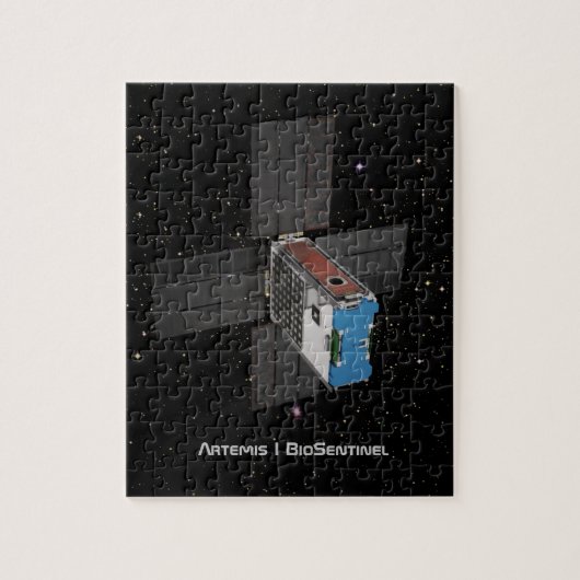 Artemis BioSentinel CubeSat Legpuzzel (Verticaal)