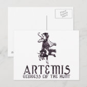 Artemis Briefkaart (Voorkant / Achterkant)