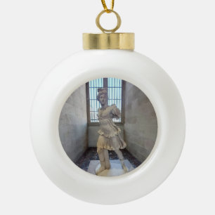 Artemis (Diana) Rospigliosi Type Beeldhouwwerk Keramische Bal Ornament