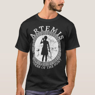 Artemis Griekse godin van de tante Griekenland T-shirt