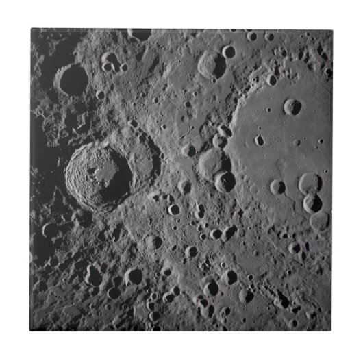 Artemis II Lunar Craters Tegeltje (Voorkant)