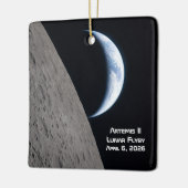 Artemis II Lunar Flyby Keramisch Ornament (Links)