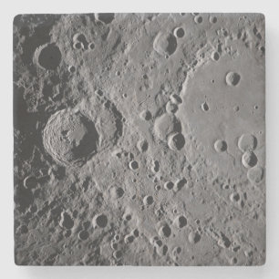 Artemis II Maan kraters Stenen Onderzetter