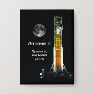 Artemis II-maanmissie Button