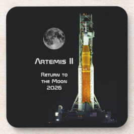 Artemis II Moon Mission Bier Onderzetter