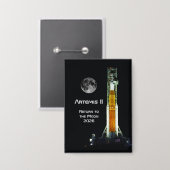 Artemis II Moon Mission Button (Voorkant / Achterkant)