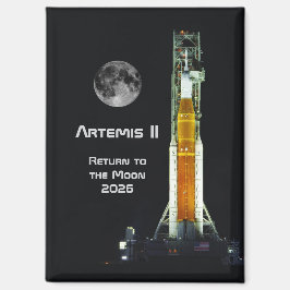Artemis II Moon Mission Magneet