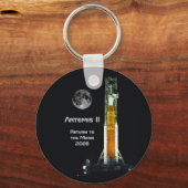 Artemis II Moon Mission Sleutelhanger (Voorkant)
