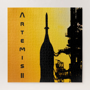 Artemis II naar lanceerplatform Legpuzzel