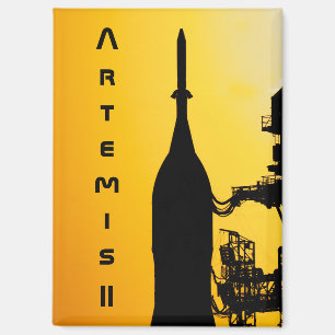 Artemis II naar lanceerplatform Magneet