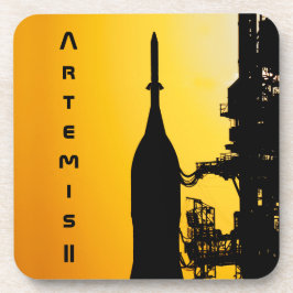 Artemis II to Launch Pad Bier Onderzetter