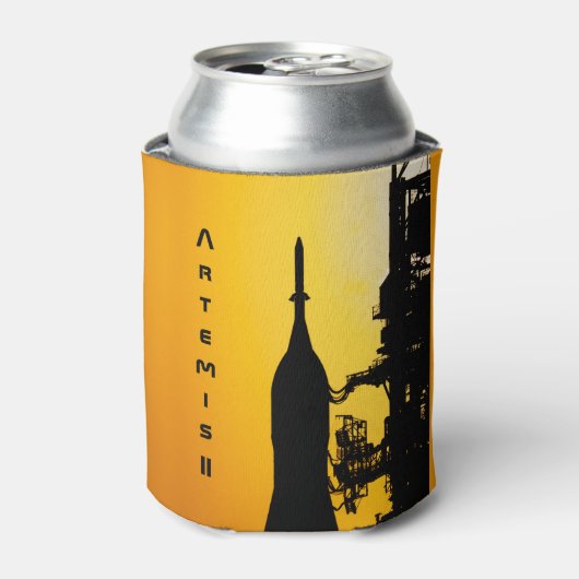 Artemis II to Launch Pad Blikjeskoeler (Blikje Voorkant)