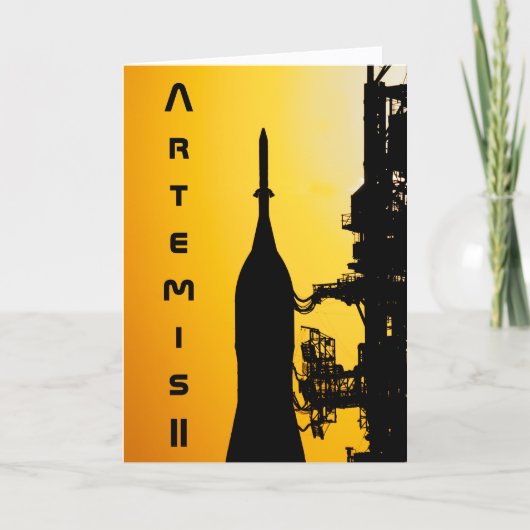 Artemis II to Launch Pad Kaart (Voorkant)