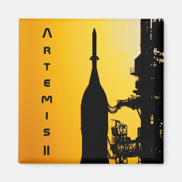 Artemis II to Launch Pad Magneet