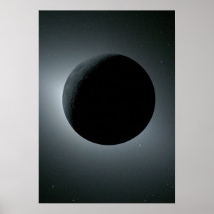 Artemis II Totale Zonsverduistering Poster