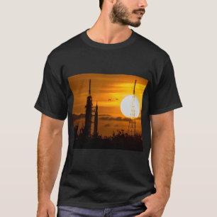Artemis Moon Rocket in Dawn T-shirt