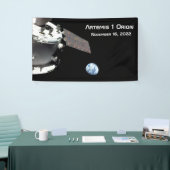 Artemis Orion Spacecraft Blue Marmer Spandoek (Beurs)