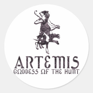 Artemis Ronde Sticker
