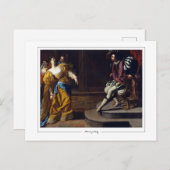 Artemisia Gentileschi #20 - Kunst Briefkaart (Voorkant / Achterkant)