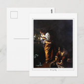 Artemisia Gentileschi #55 - Kunstkunst Briefkaart (Voorkant / Achterkant)