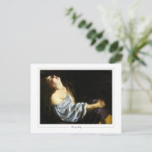 Artemisia Gentileschi #86 - Kunst Briefkaart (Staand voorkant)