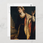 Artemisia Gentileschi Art Briefkaart (Voorkant / Achterkant)