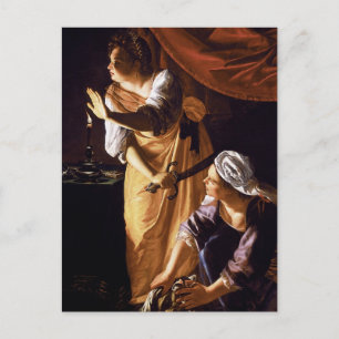Artemisia Gentileschi Art Briefkaart
