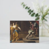 Artemisia Gentileschi Art Briefkaart (Staand voorkant)