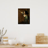 Artemisia Gentileschi Zedign Affiche d'art #18 (Cuisine)