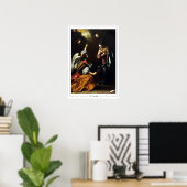 Artemisia Gentileschi Zedign Affiche d'art #34 (Bureau à domicile)