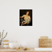 Artemisia Gentileschi Zedign Affiche d'art #35 (Cuisine)