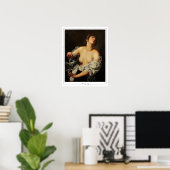 Artemisia Gentileschi Zedign Affiche d'art #35 (Bureau à domicile)