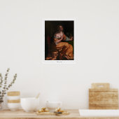 Artemisia Gentileschi Zedign Affiche d'art #48 (Cuisine)