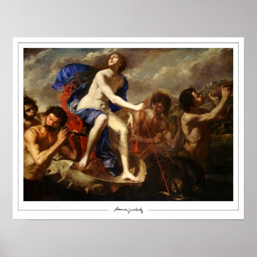 Artemisia Gentileschi Zedign Affiche d'art #9 (Devant)