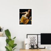 Artemisia Gentileschi Zedign Poster d'art #1 (Bureau à domicile)