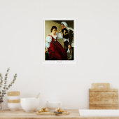 Artemisia Gentileschi Zedign Poster d'art #10 (Cuisine)