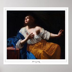 Artemisia Gentileschi Zedign Poster d'art #11