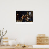 Artemisia Gentileschi Zedign Poster d'art #13 (Cuisine)